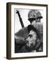 Weary American Marine, Pfc T. E. Underwood, During the Final Days of the Fierce Battle for Saipan-W^ Eugene Smith-Framed Photographic Print