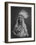 Weasel Tail Piegan Indian Native American Curtis Photograph-Lantern Press-Framed Art Print