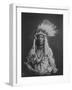 Weasel Tail Piegan Indian Native American Curtis Photograph-Lantern Press-Framed Art Print