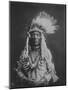 Weasel Tail Piegan Indian Native American Curtis Photograph-Lantern Press-Mounted Art Print