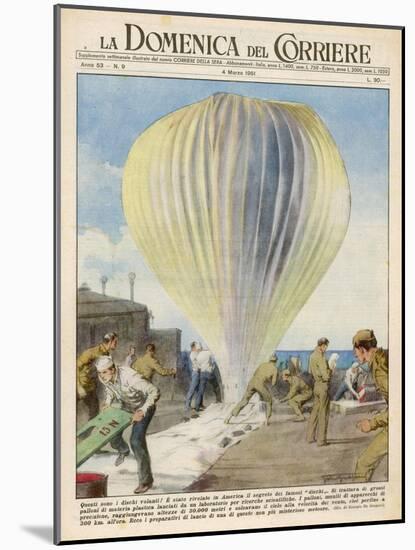 Weather Balloons Have Been the Cause of Many UFO Identifications-Giorgio De Gaspari-Mounted Art Print