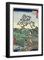 Weather Clearing at Sekiya Village, November 1861-null-Framed Giclee Print