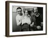 Weather Report Band Members Jaco Pastorius and Joe Zawinul with Jacki Kirkham-Pamflett at the Odeon-Denis Williams-Framed Photographic Print