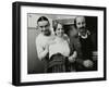 Weather Report Band Members Jaco Pastorius and Joe Zawinul with Jacki Kirkham-Pamflett at the Odeon-Denis Williams-Framed Photographic Print