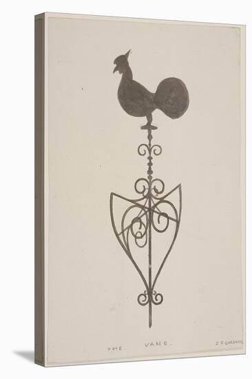 Weather Vane from St Stephen, Coleman Street, London, C1850-JS Gardener-Stretched Canvas