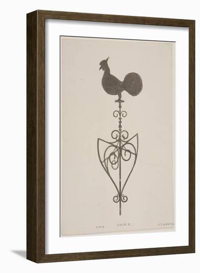 Weather Vane from St Stephen, Coleman Street, London, C1850-JS Gardener-Framed Giclee Print