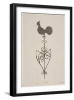 Weather Vane from St Stephen, Coleman Street, London, C1850-JS Gardener-Framed Giclee Print