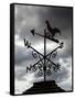 Weather Vane, United Kingdom, Europe-Stuart Black-Framed Stretched Canvas