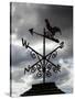 Weather Vane, United Kingdom, Europe-Stuart Black-Stretched Canvas