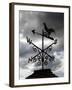 Weather Vane, United Kingdom, Europe-Stuart Black-Framed Photographic Print