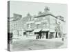 Weatherboard Houses and Shops on the Albert Embankment, Lambeth, London, 1900-null-Stretched Canvas