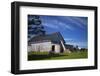 Weathered barn and horse, Guysborough County, Nova Scotia, Canada-Kymri Wilt-Framed Photographic Print