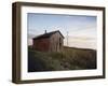 Weathered Barn on Coast, Lofoten Islands, Norway, Scandinavia, Europe-Purcell-Holmes-Framed Photographic Print