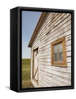 Weathered Barn-Marnie Burkhart-Framed Stretched Canvas