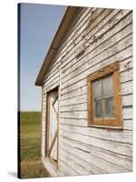 Weathered Barn-Marnie Burkhart-Stretched Canvas