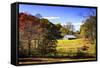 Weathered Barn-Alan Hausenflock-Framed Stretched Canvas