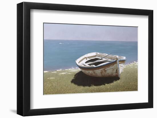 Weathered Boat-Zhen-Huan Lu-Framed Art Print