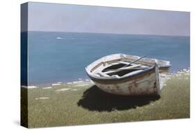 Weathered Boat-Zhen-Huan Lu-Stretched Canvas