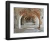 Weathered Brick Arches in a Bastion of Civil War Era Fort Pickens in the Gulf Islands National Seas-Colin D Young-Framed Photographic Print