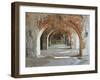 Weathered Brick Arches in a Bastion of Civil War Era Fort Pickens in the Gulf Islands National Seas-Colin D Young-Framed Photographic Print