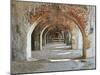 Weathered Brick Arches in a Bastion of Civil War Era Fort Pickens in the Gulf Islands National Seas-Colin D Young-Mounted Photographic Print