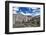 Weathered Buddhist chortens at Neyrak village looking over cliff, Zanskar, India, Himalayas, Asia-Thomas L. Kelly-Framed Photographic Print