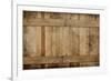 Weathered Cedar Background Panel.-Hannamariah-Framed Photographic Print