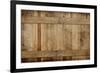 Weathered Cedar Background Panel.-Hannamariah-Framed Photographic Print
