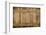 Weathered Cedar Background Panel.-Hannamariah-Framed Photographic Print