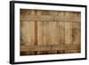 Weathered Cedar Background Panel.-Hannamariah-Framed Photographic Print