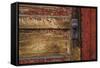 Weathered Door I-Kathy Mahan-Framed Stretched Canvas