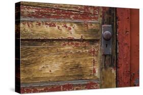 Weathered Door I-Kathy Mahan-Stretched Canvas