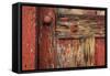 Weathered Door II-Kathy Mahan-Framed Stretched Canvas