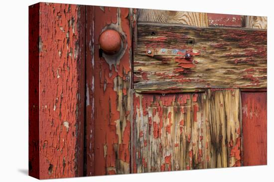 Weathered Door II-Kathy Mahan-Stretched Canvas