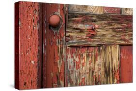 Weathered Door II-Kathy Mahan-Stretched Canvas