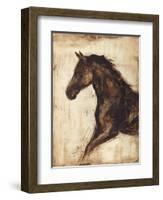 Weathered Equestrian I-Ethan Harper-Framed Art Print