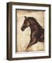 Weathered Equestrian I-Ethan Harper-Framed Art Print