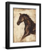 Weathered Equestrian I-Ethan Harper-Framed Art Print