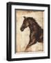 Weathered Equestrian I-Ethan Harper-Framed Art Print