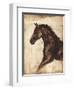 Weathered Equestrian I-Ethan Harper-Framed Art Print