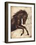 Weathered Equestrian II-Ethan Harper-Framed Art Print