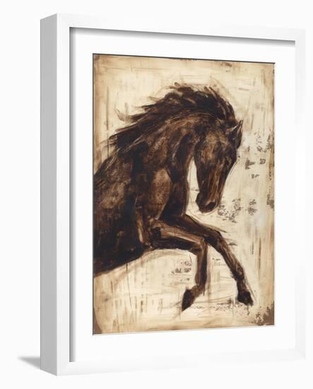 Weathered Equestrian II-Ethan Harper-Framed Art Print