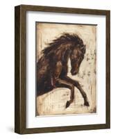 Weathered Equestrian II-Ethan Harper-Framed Art Print