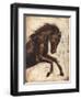 Weathered Equestrian II-Ethan Harper-Framed Art Print