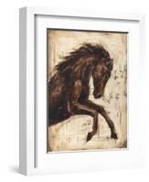 Weathered Equestrian II-Ethan Harper-Framed Art Print