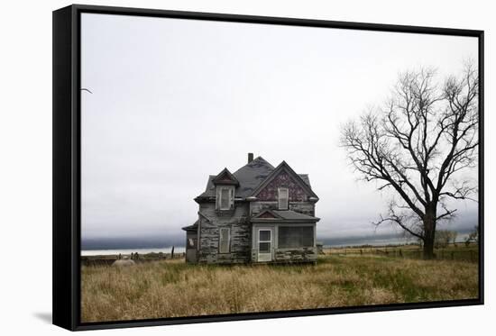 Weathered Homestead-Patrick Ziegler-Framed Stretched Canvas