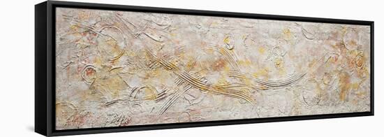 Weathered Metal 7-Hilary Winfield-Framed Stretched Canvas