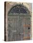 Weathered old door, Valletta, Malta-Alan Klehr-Stretched Canvas