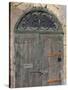 Weathered old door, Valletta, Malta-Alan Klehr-Stretched Canvas