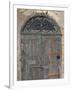 Weathered old door, Valletta, Malta-Alan Klehr-Framed Photographic Print